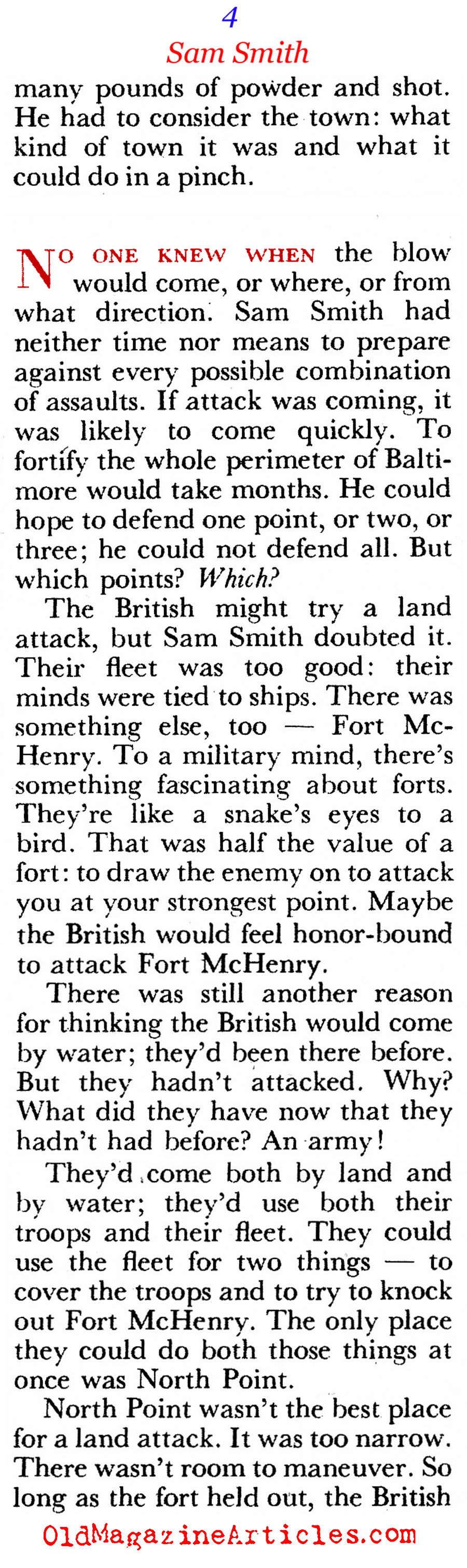 The Back Story of the Star-Spangled Banner (Coronet Magazine, 1948)