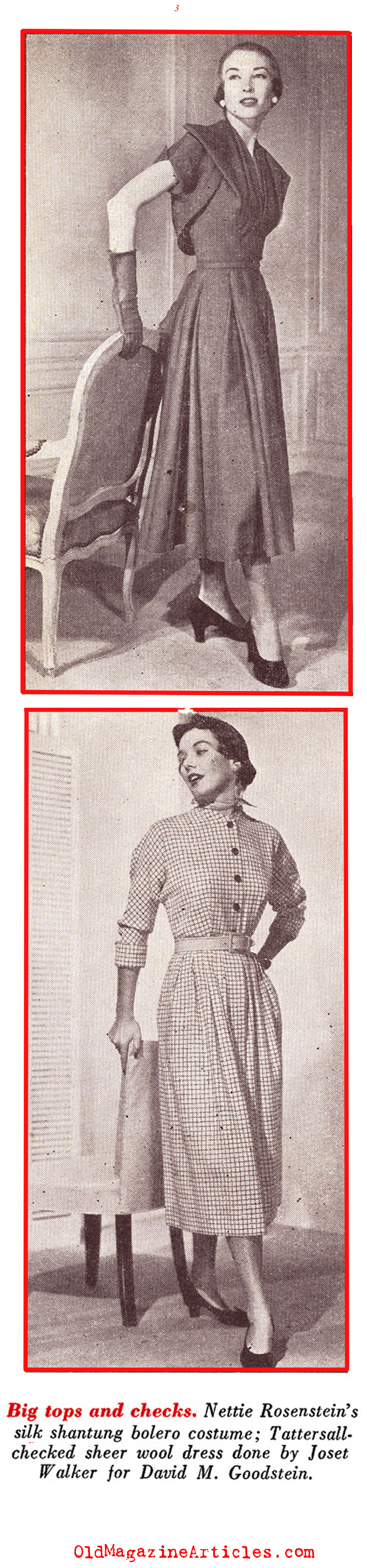 The Mid-Century Look in Fashion (Pathfinder Magazine, 1950)