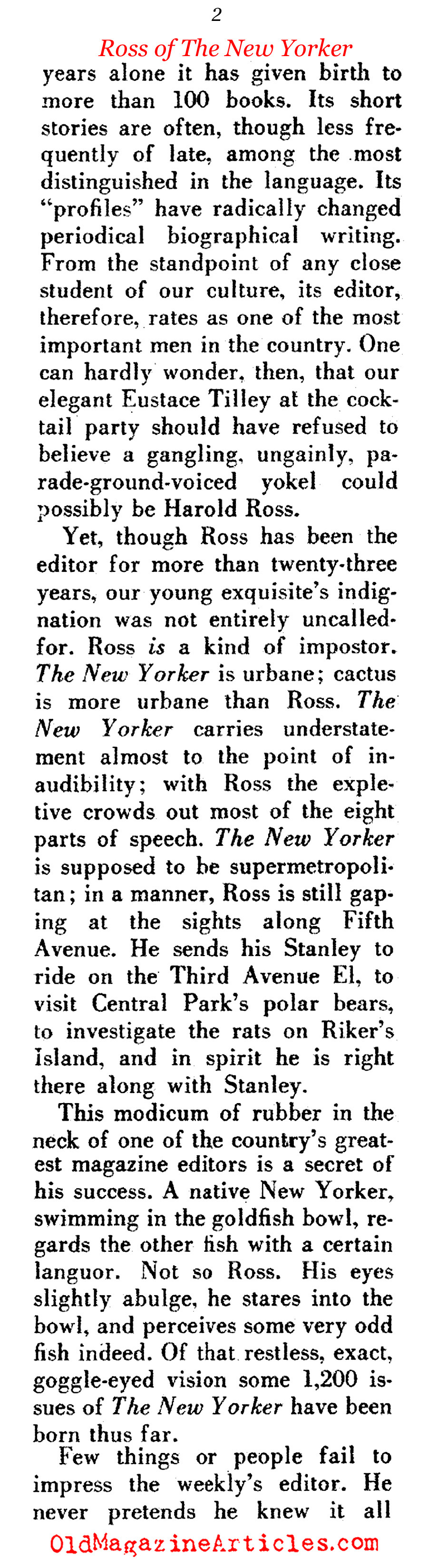The New Yorker ('48 Magazine, 1948)