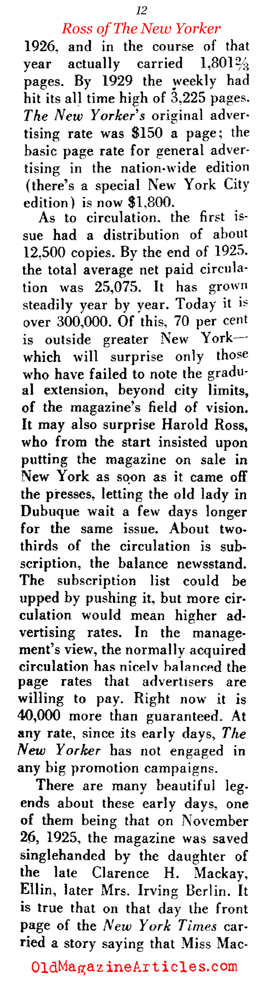 The New Yorker ('48 Magazine, 1948)