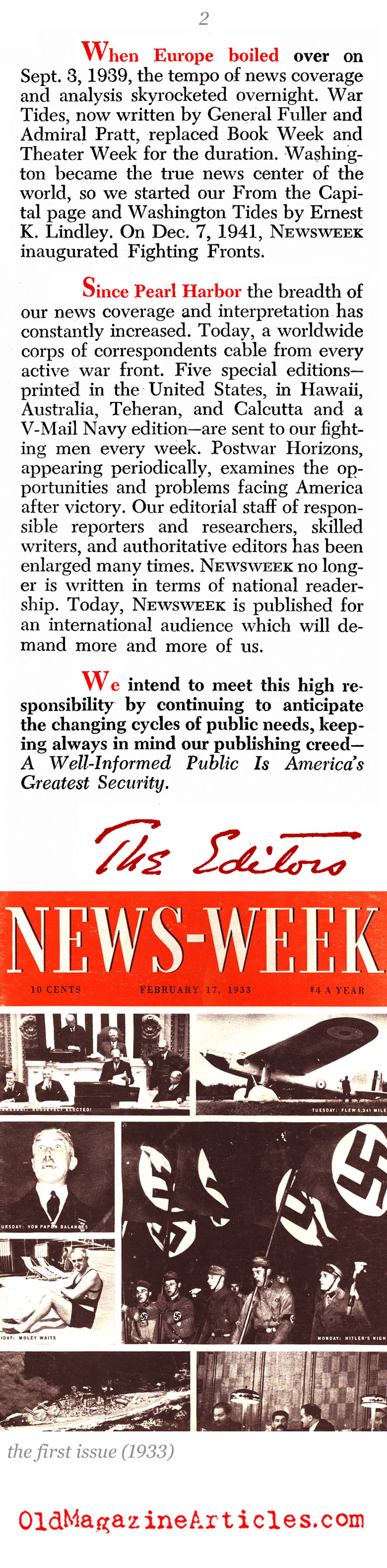 <em>Newsweek</em> (Newsweek Magazine, 1945) 