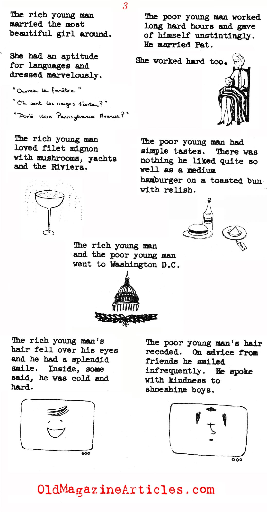 Kennedy vs. Nixon: a Cartoon (Monocle, 1961)