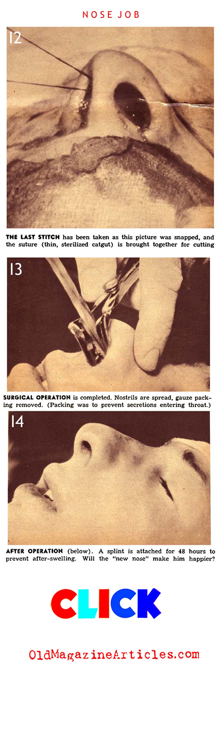 Nose-Bobbing (Click Magazine, 1938)