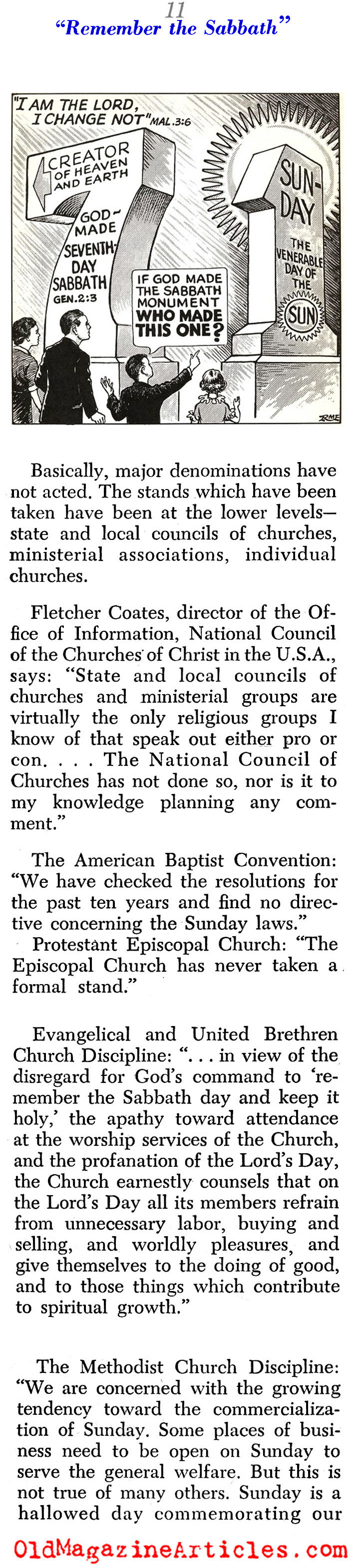 Sabbath Challenges (Christian Herald, 1963)