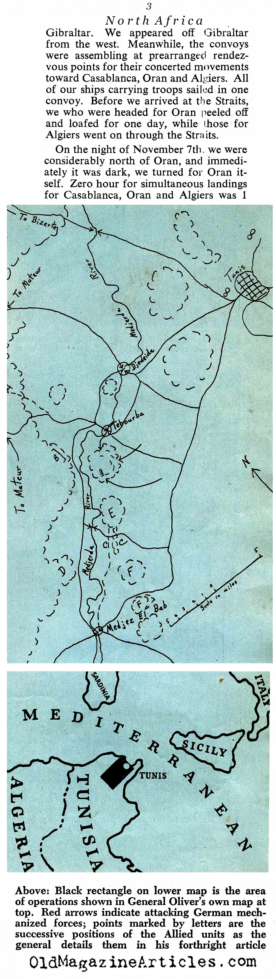 The Opening Campaign in Tunisia (Collier's Magazine, 1943)