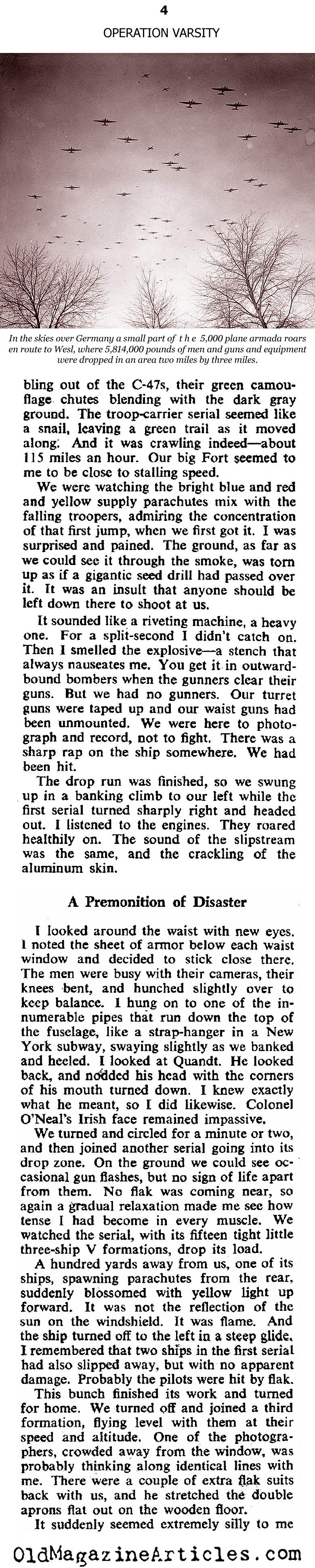 Operation Varsity: The Last Parachute Drop of the War (Collier's Magazine, 1945)