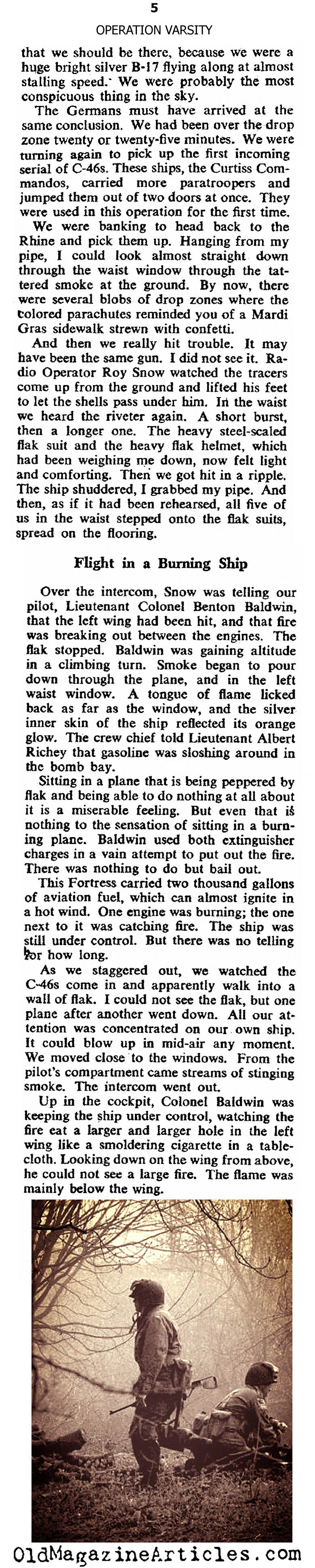 Operation Varsity: The Last Parachute Drop of the War (Collier's Magazine, 1945)