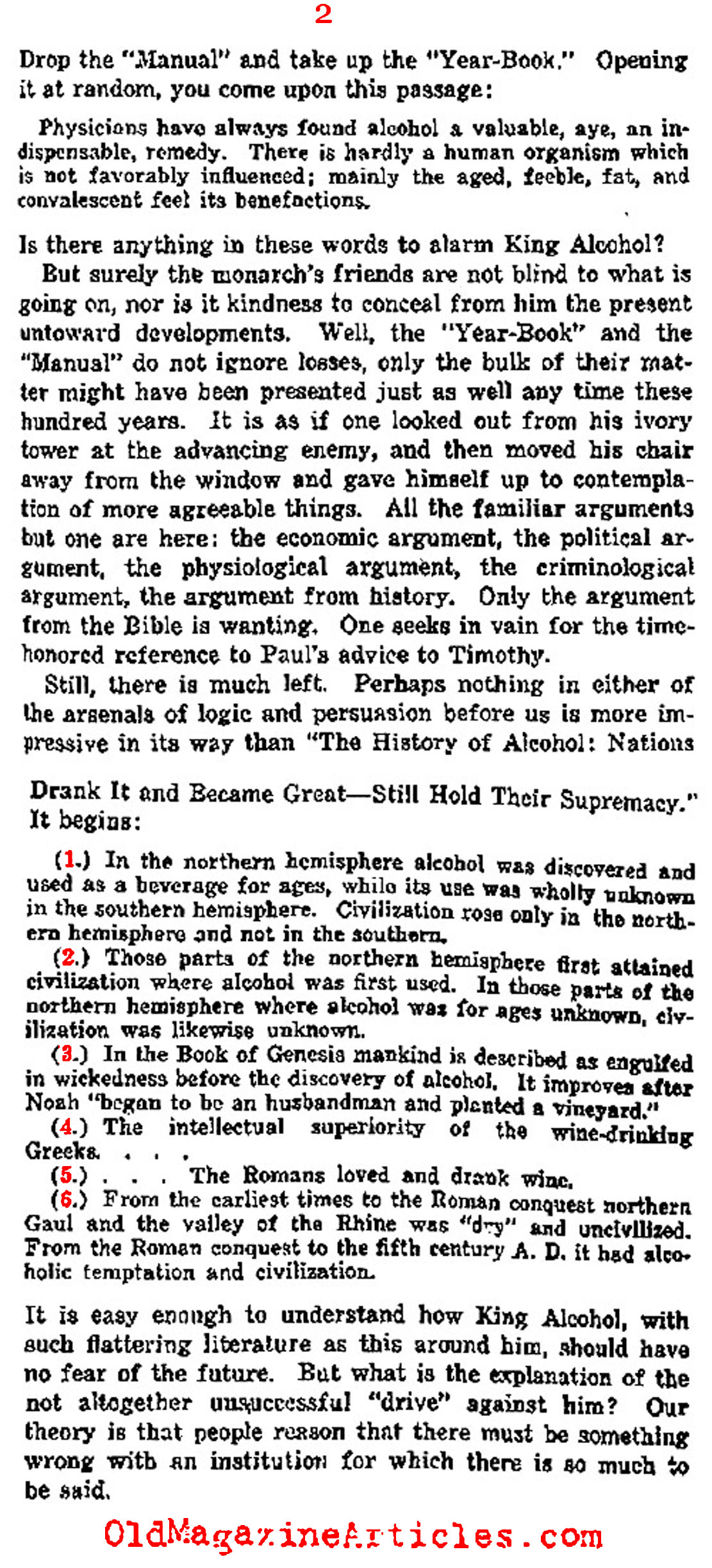 A Brief History of Drinking in America   (The Nation, 1918)