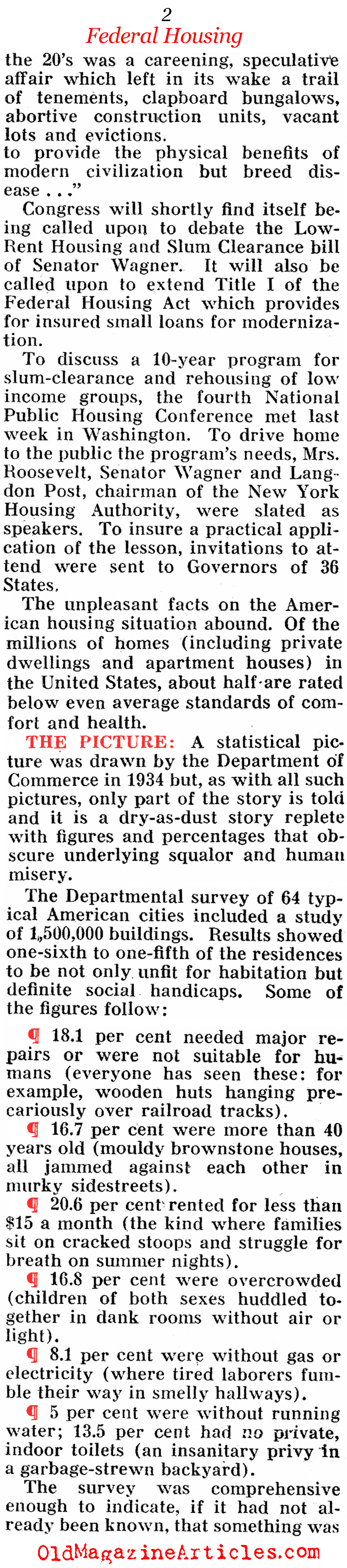 Federal Housing (Pathfinder Magazine, 1937)