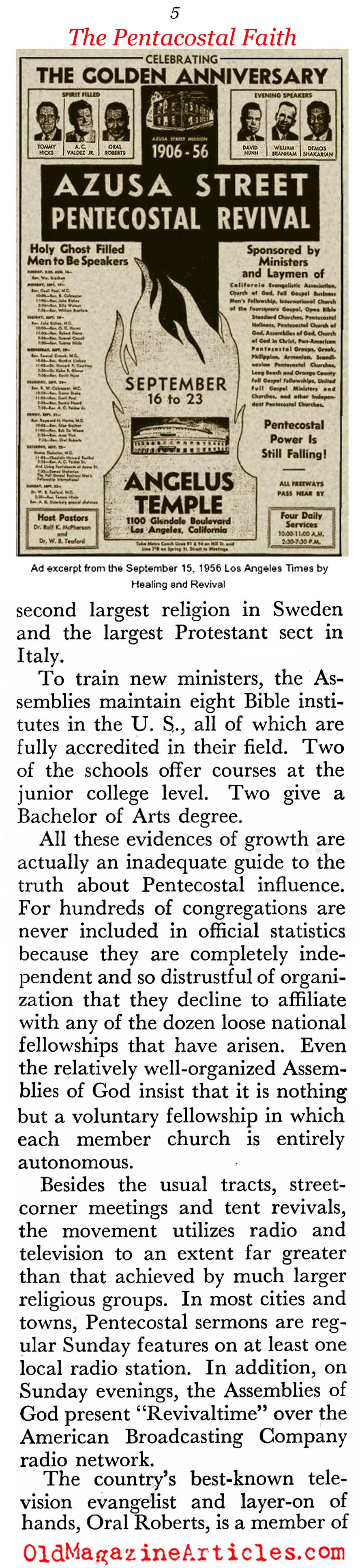 Assemblies of God (Coronet Magazine, 1958)