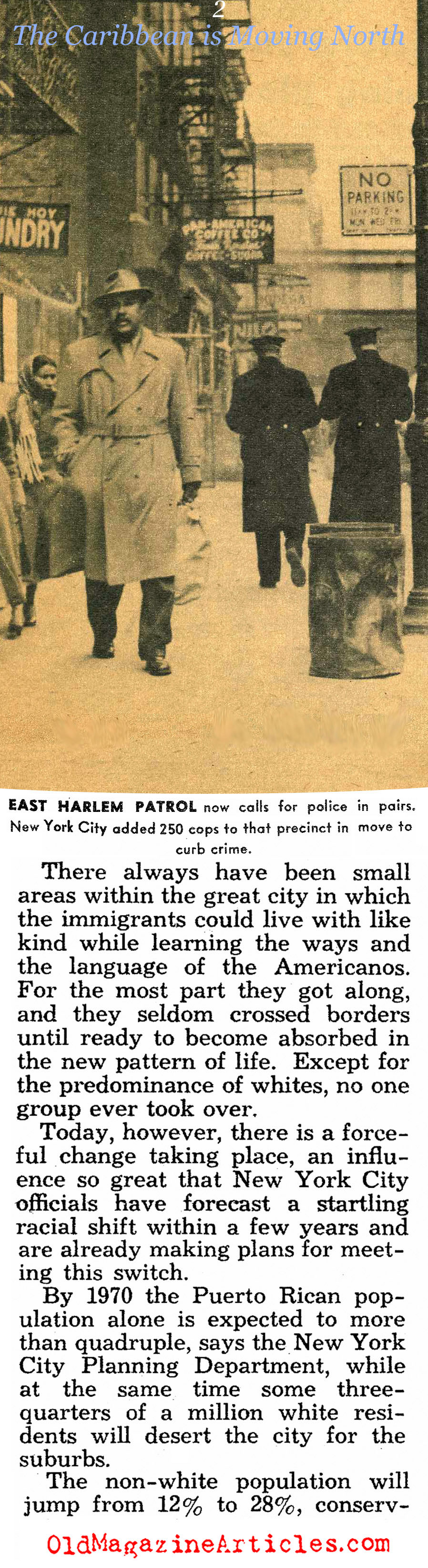 Puerto Ricans Arrive (Pic Magazine, 1955)