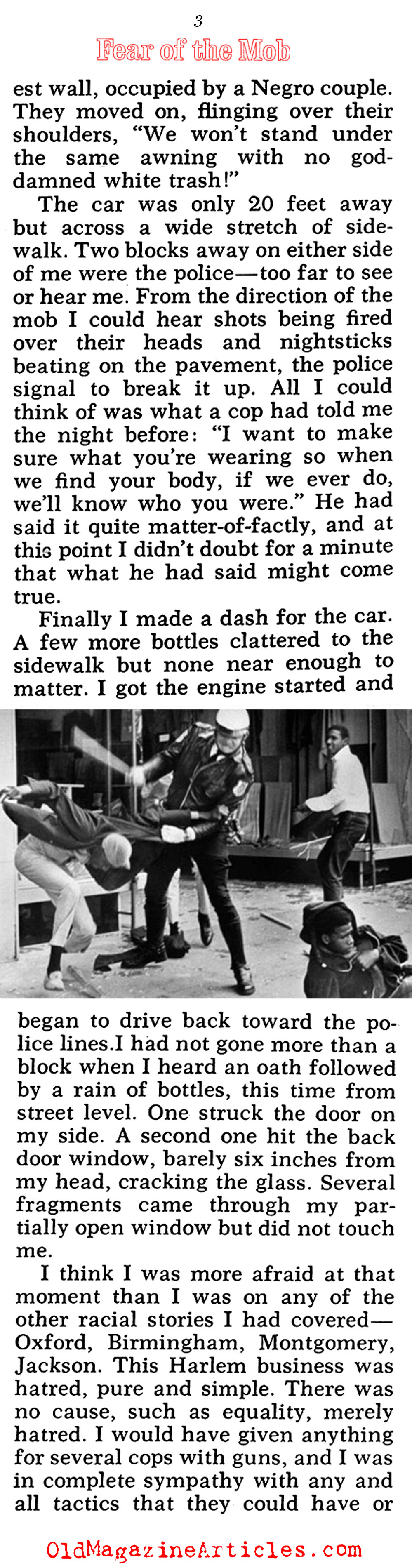 The 1964 Harlem Race Riot (Pageant Magazine, 1964)