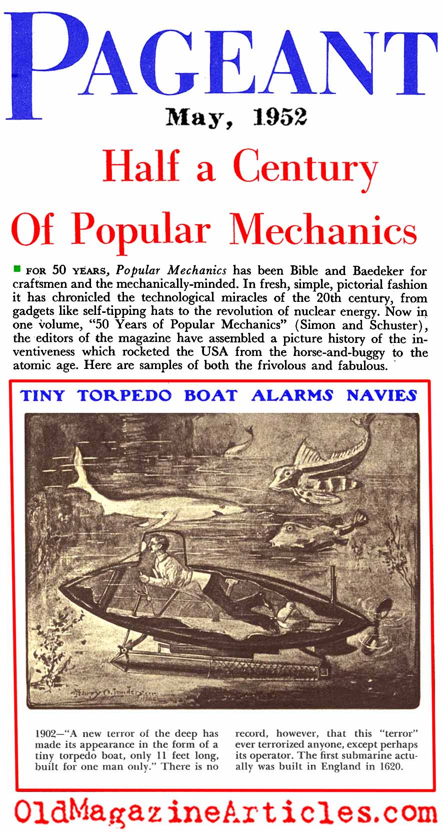 Popular Mechanics (Pageant Magazine, 1952)