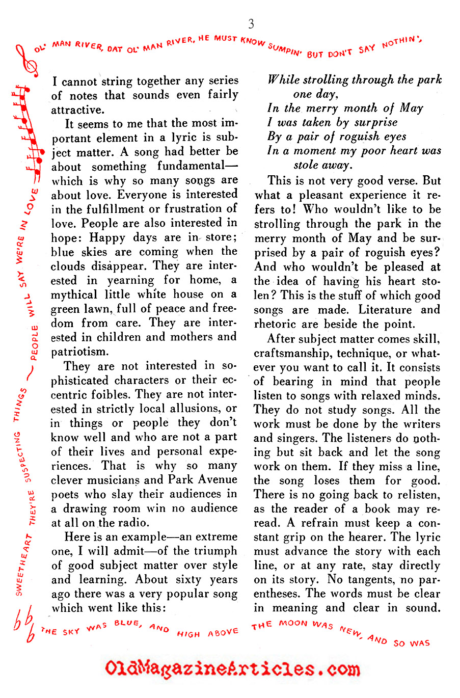 What Makes Songs Popular ('48 Magazine, 1948)