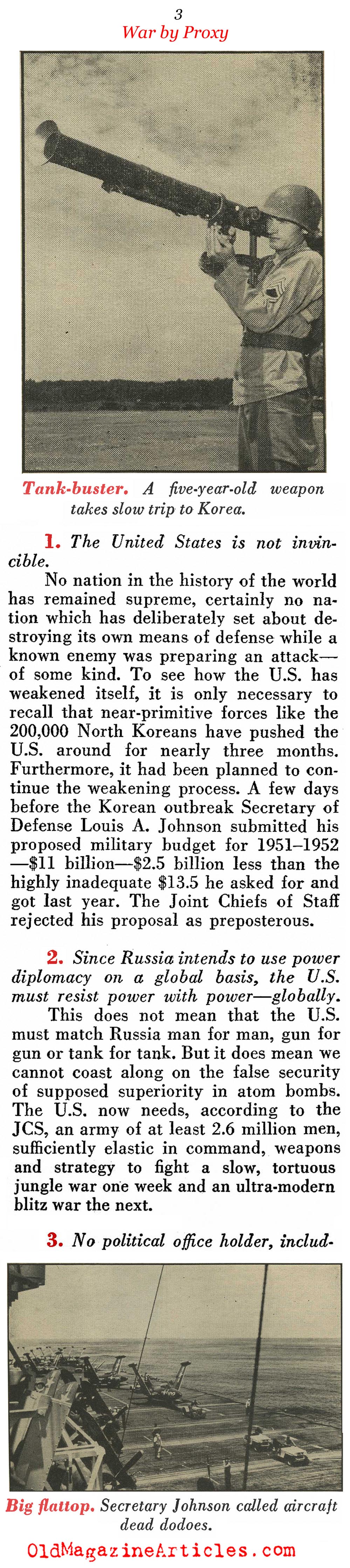 The Proxy Wars (Pathfinder Magazine, 1950)