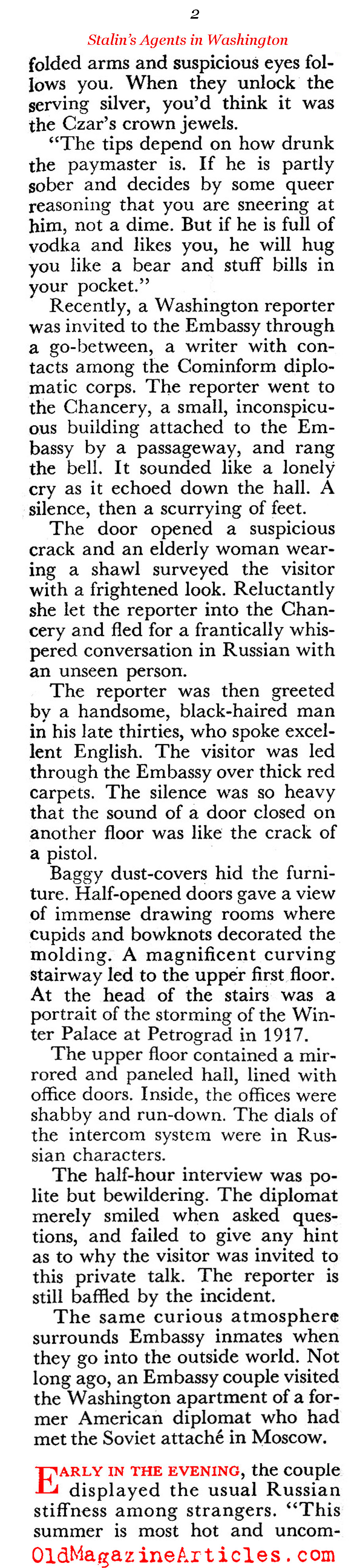 The Red Spies in Washington (Coronet Magazine, 1952)
