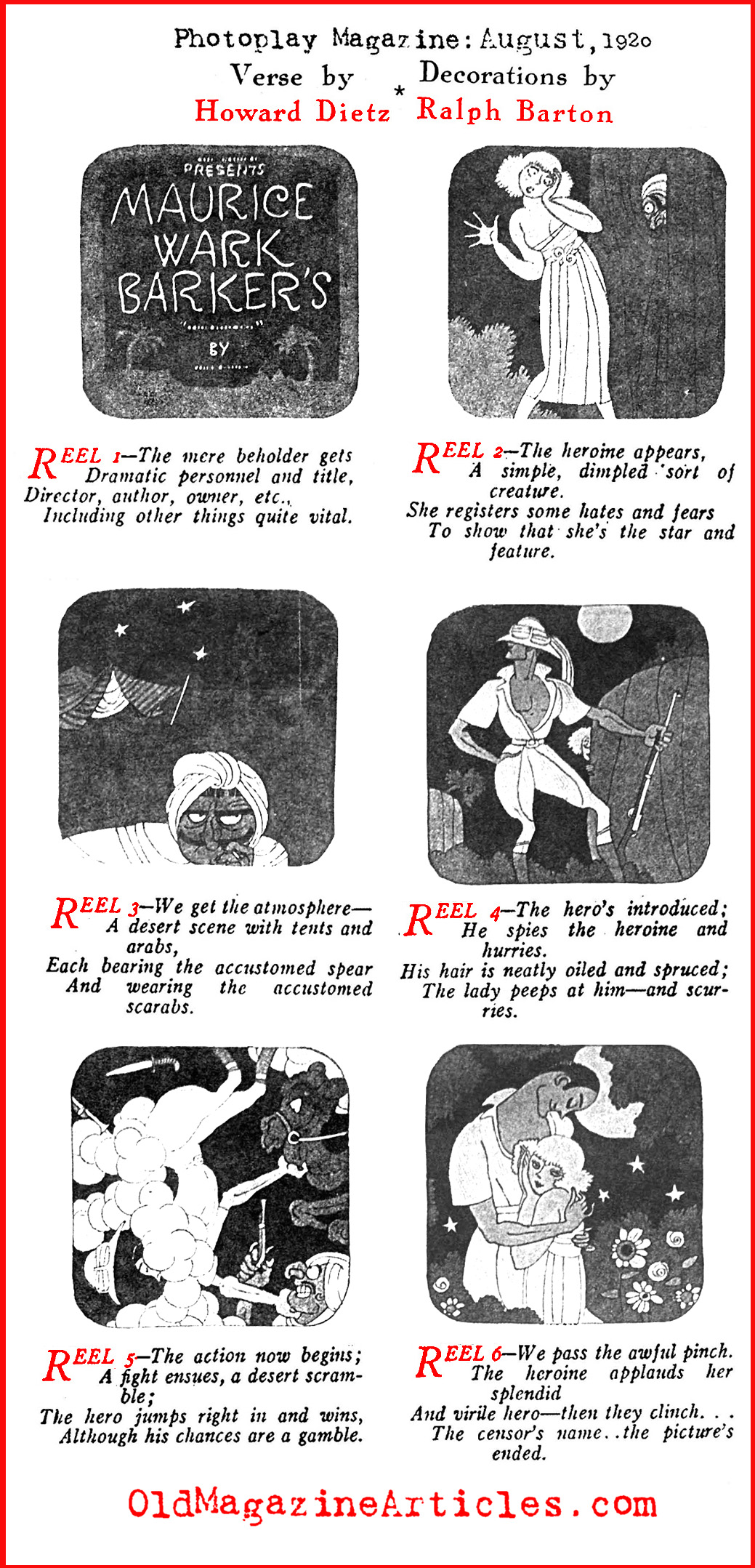 The Scenario Formula EXPOSED (Photplay Magazine, 1920)