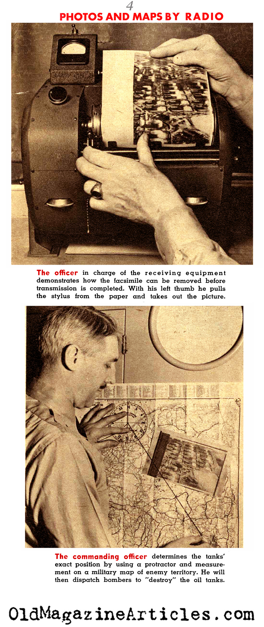 The Radio Facsimile Transmitter (Spot Magazine, 1941)