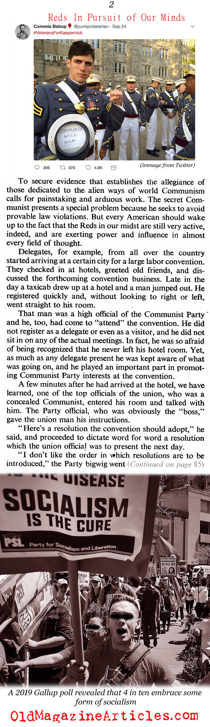 ''The Communists Are After Our Minds'' (The American Magazine, 1954)