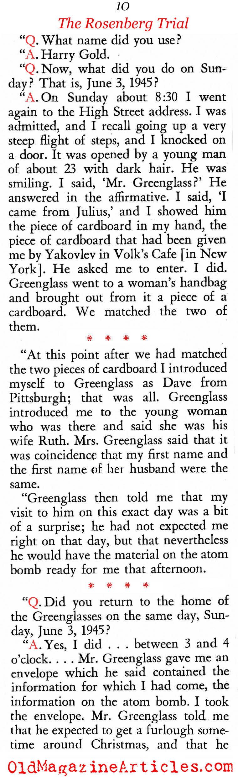 A Second Look At The Rosenberg Trial (American Opinion, 1966, 1967)