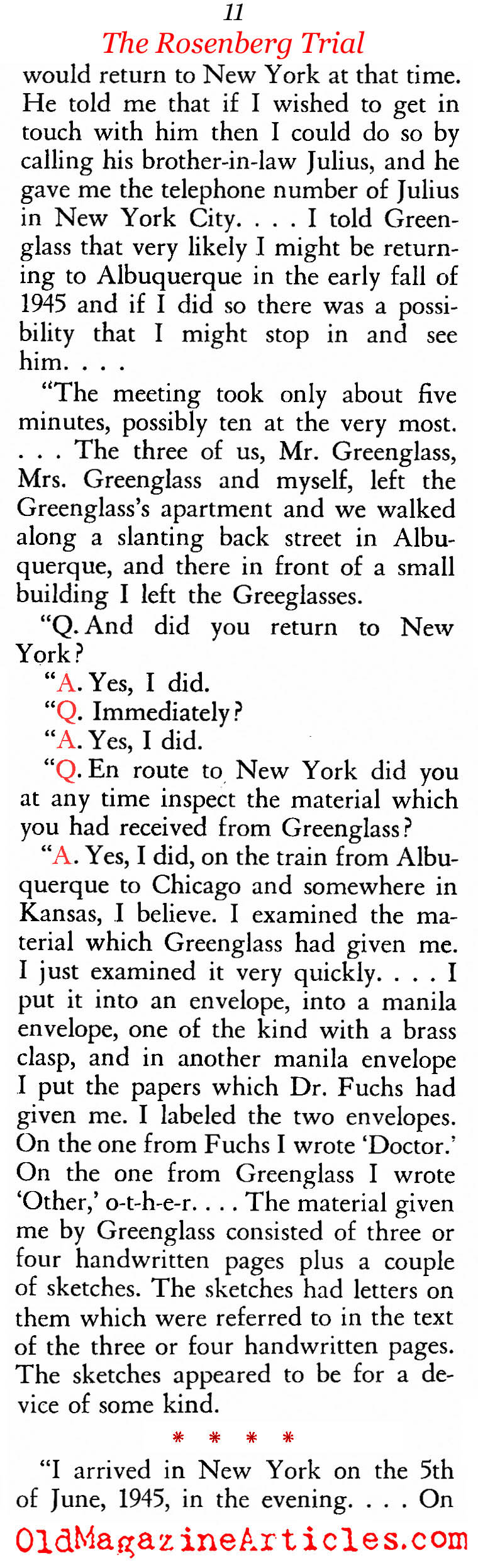 A Second Look At The Rosenberg Trial (American Opinion, 1966, 1967)