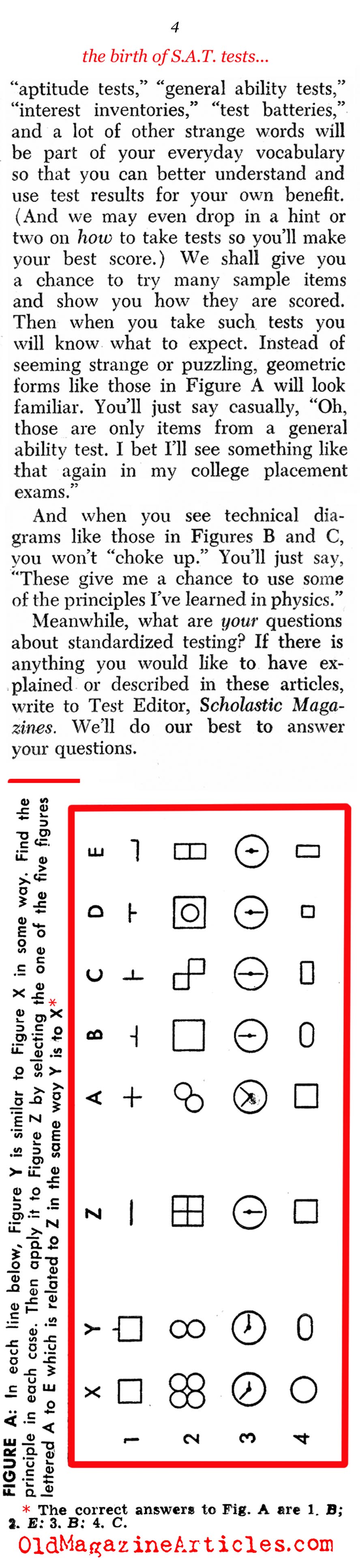 The Onslaught of Standardized Tests (World Week, 1958)