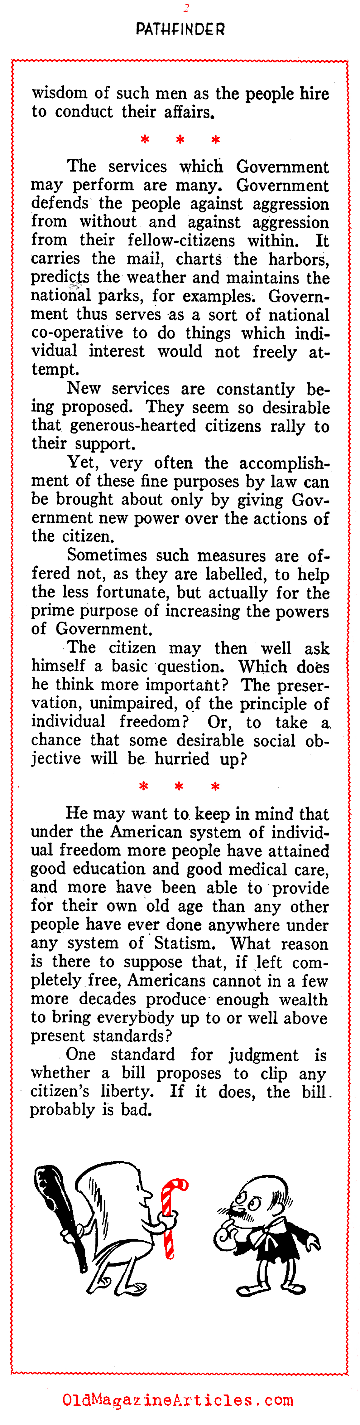 Statism (Pathfinder Magazine, 1946)