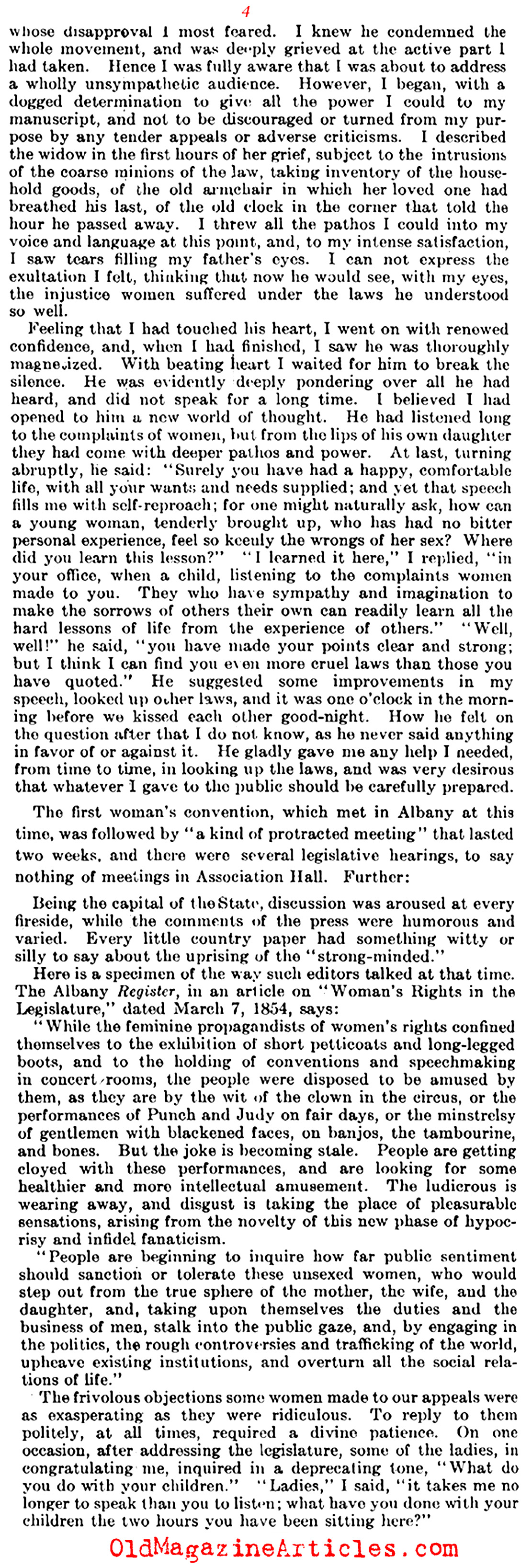  Elizabeth Cady Stanton and Amelia Bloomer (Literary Digest, 1922)