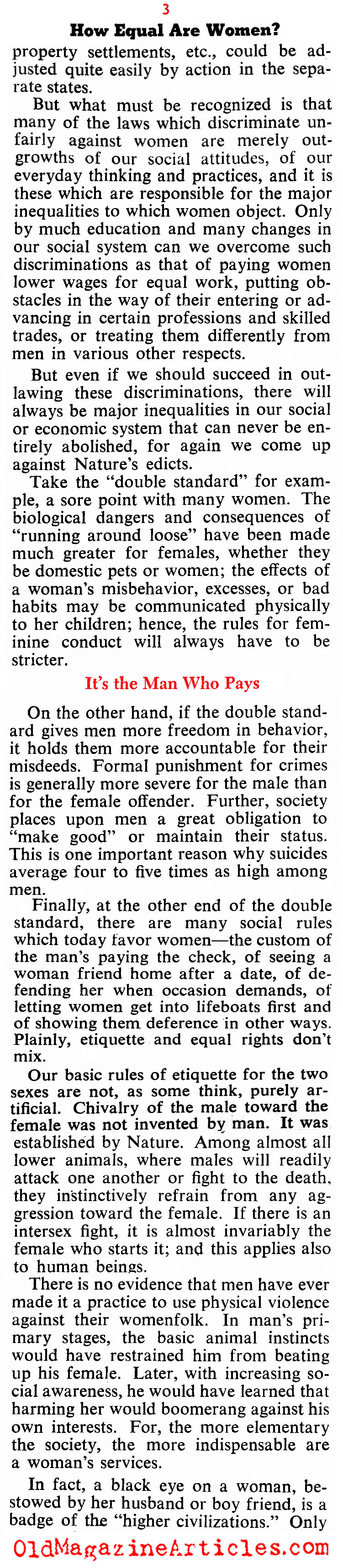 Home Front Feminism (Collier's Magazine, 1943)