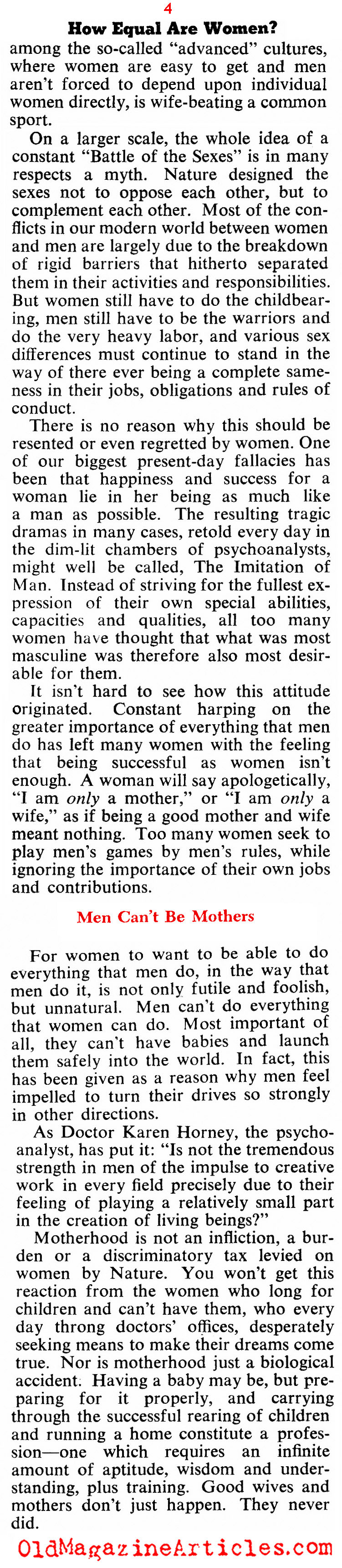 Home Front Feminism (Collier's Magazine, 1943)