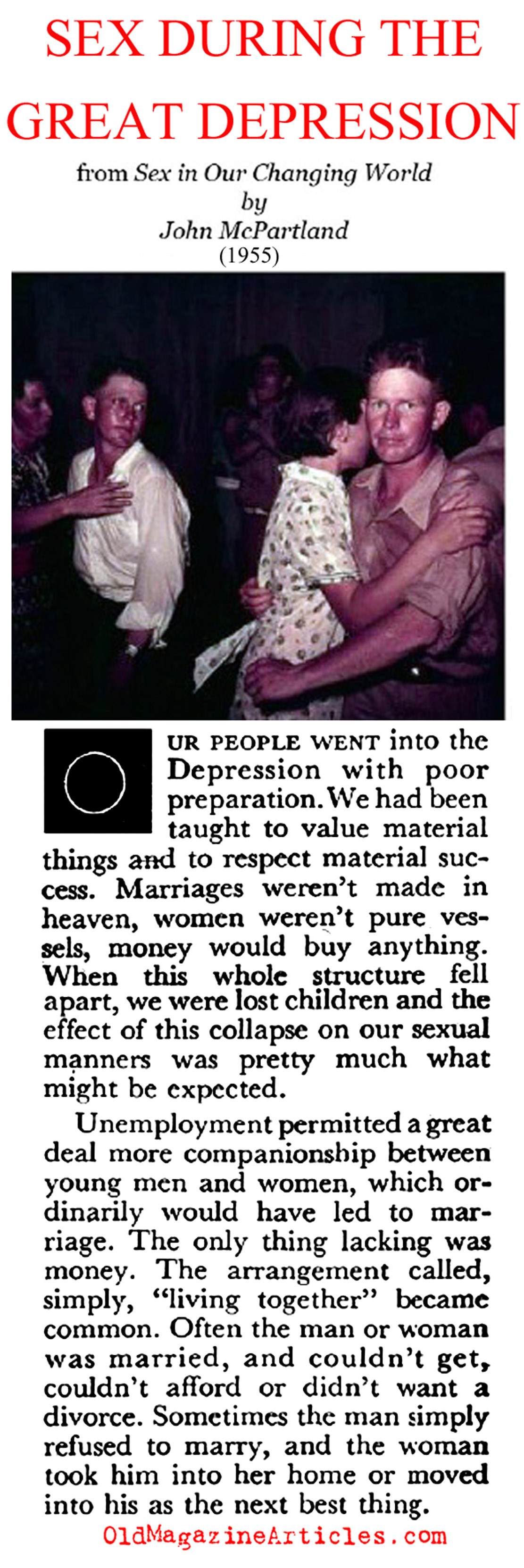  The Great Depression and the Sexes (Coronet Magazine, 1947)