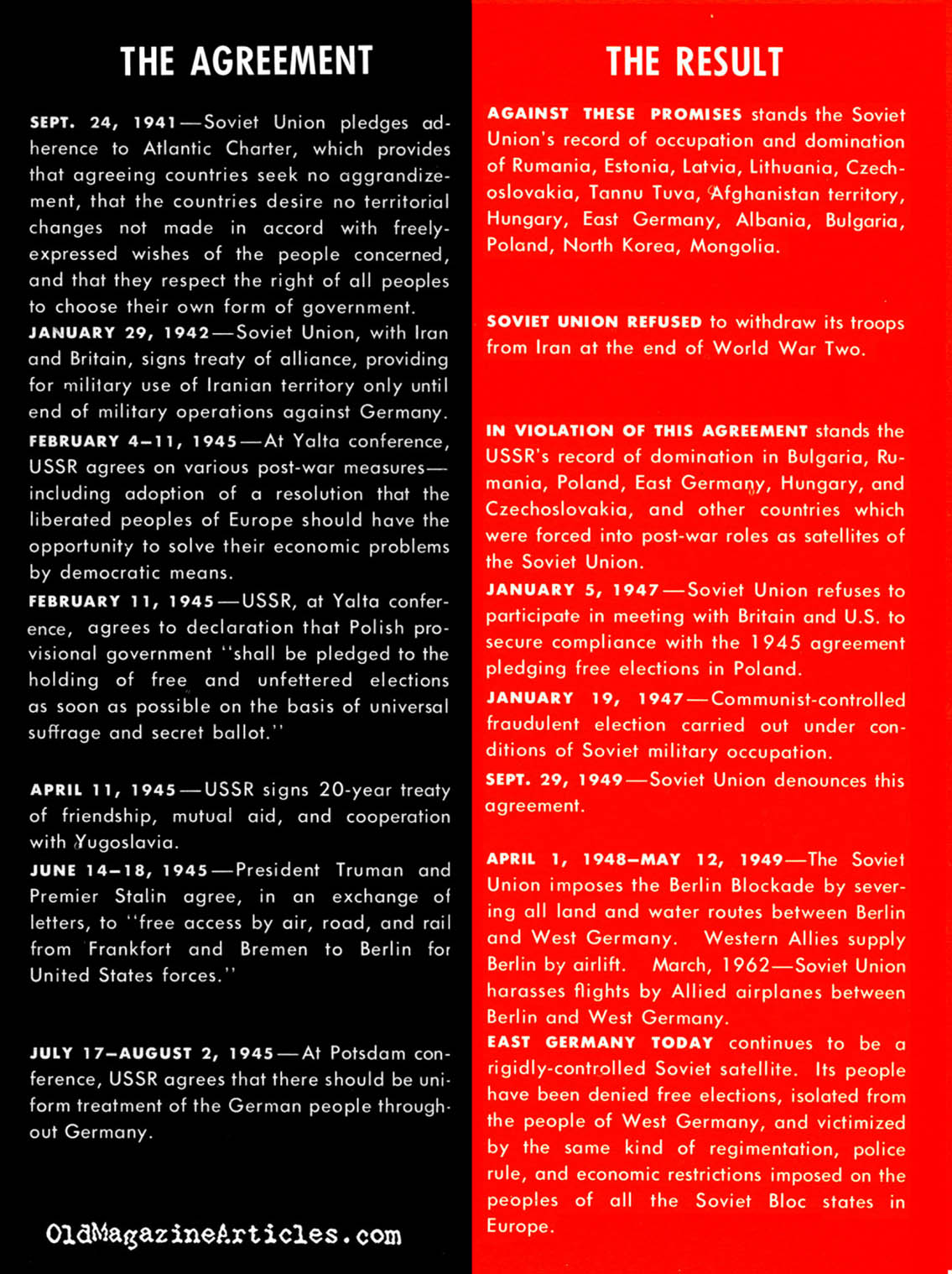 Soviet Treaty Violations (U.S. Dept. of Defense, 1962)