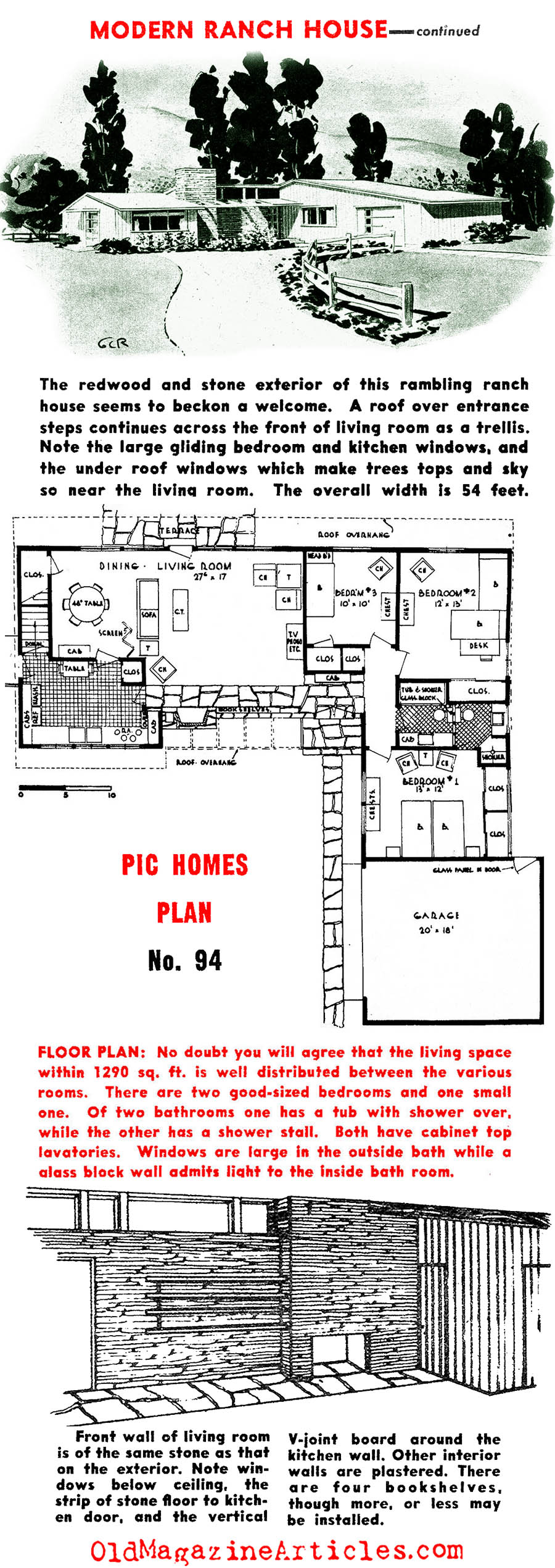 Building the Suburban Dream  (Pic Magazine, 1955)