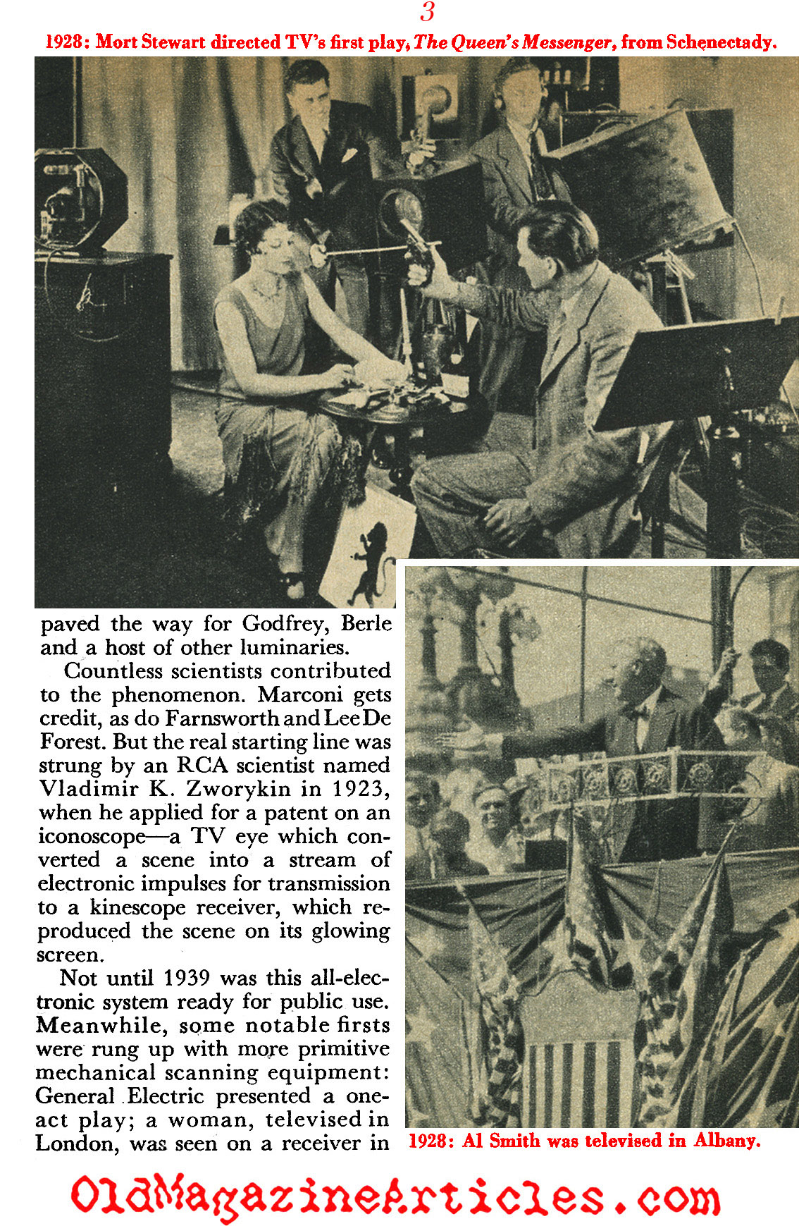 The First Thirty Years of Television (Coronet Magazine, 1954)