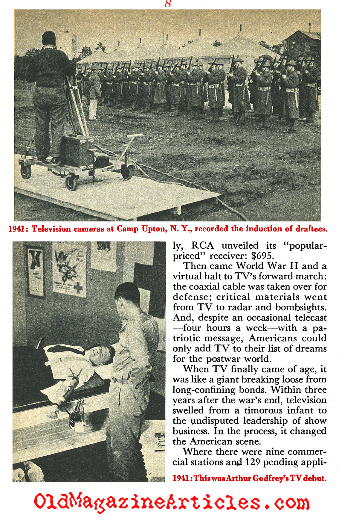 The First Thirty Years of Television (Coronet Magazine, 1954)