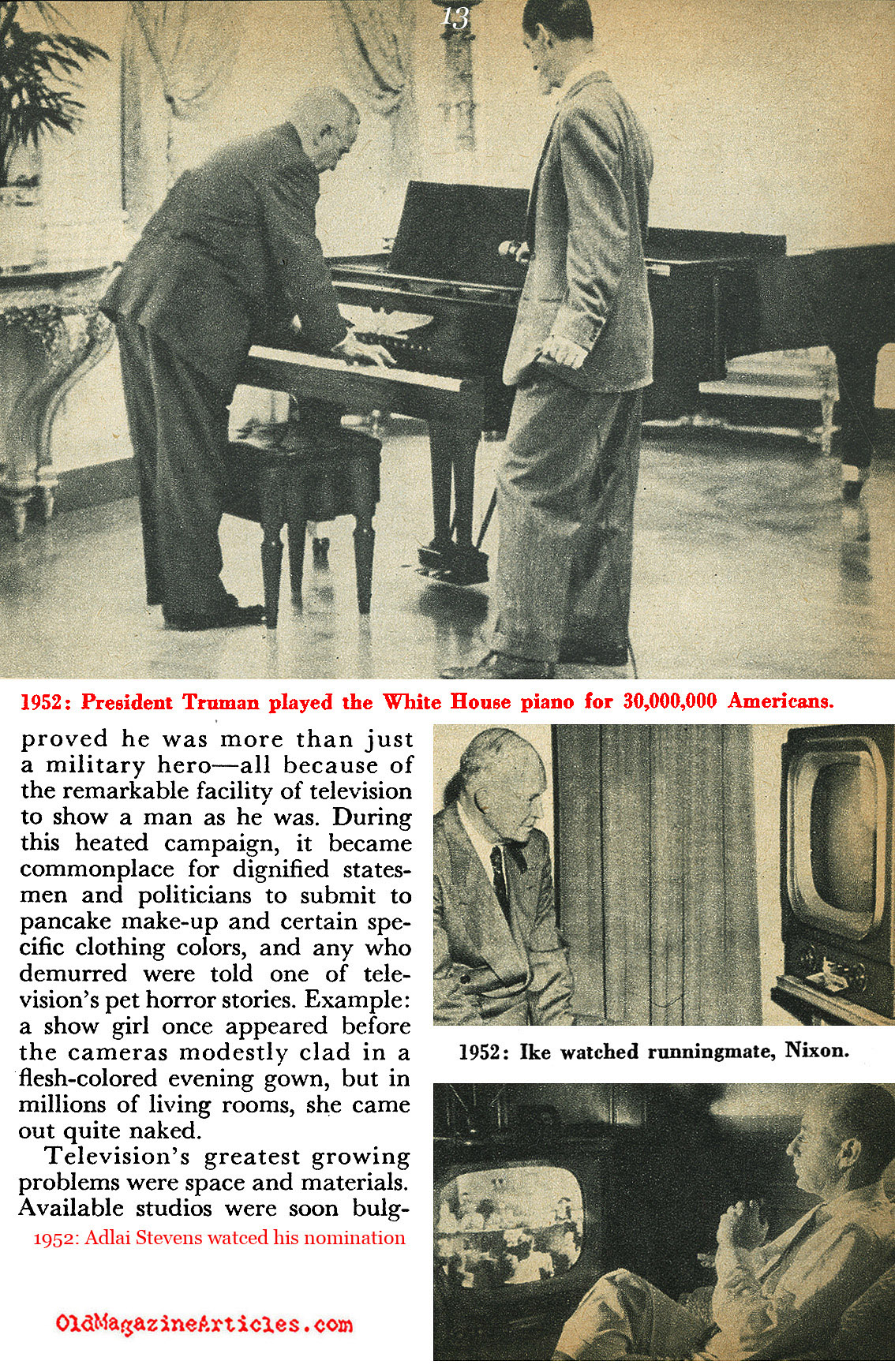 The First Thirty Years of Television (Coronet Magazine, 1954)