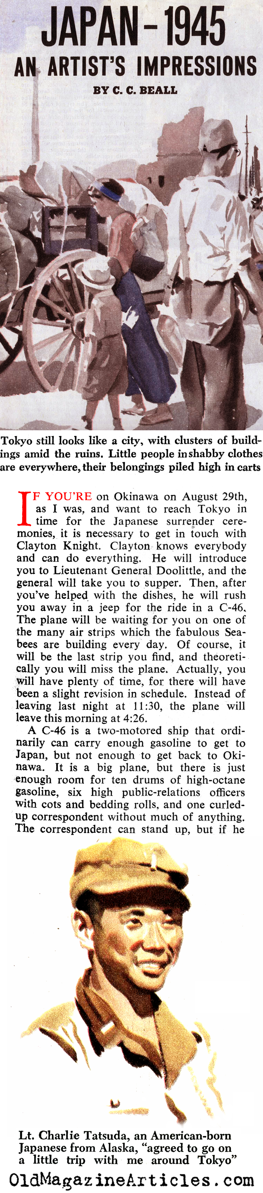 Impressions of Tokyo (Collier's Magazine, 1945)