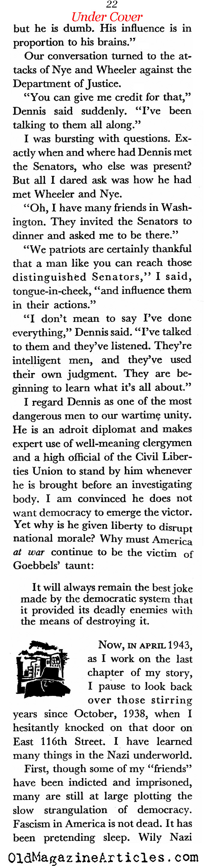 American Fascists Exposed (Coronet Magazine, 1944)