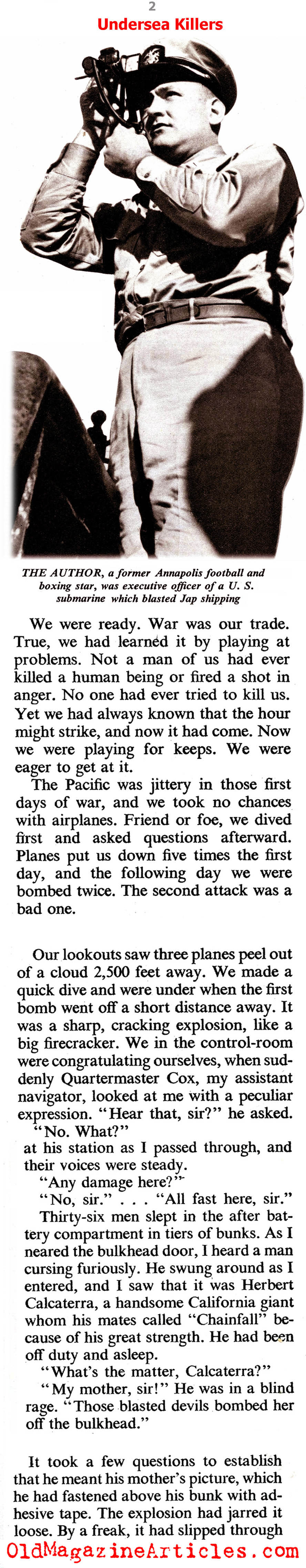 ''We Raid The Coast of Japan'' (American Magazine, 1943)