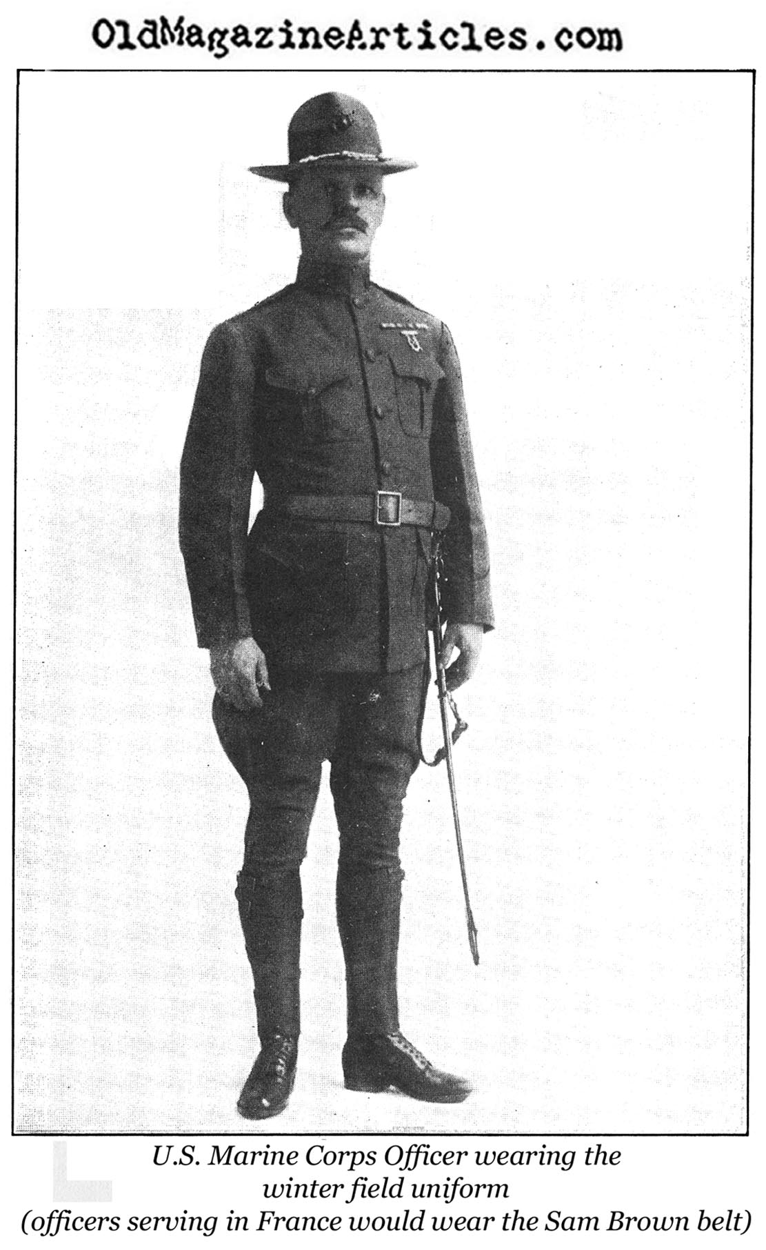 usmc officer field uniform 1918 marine corps officer uniform