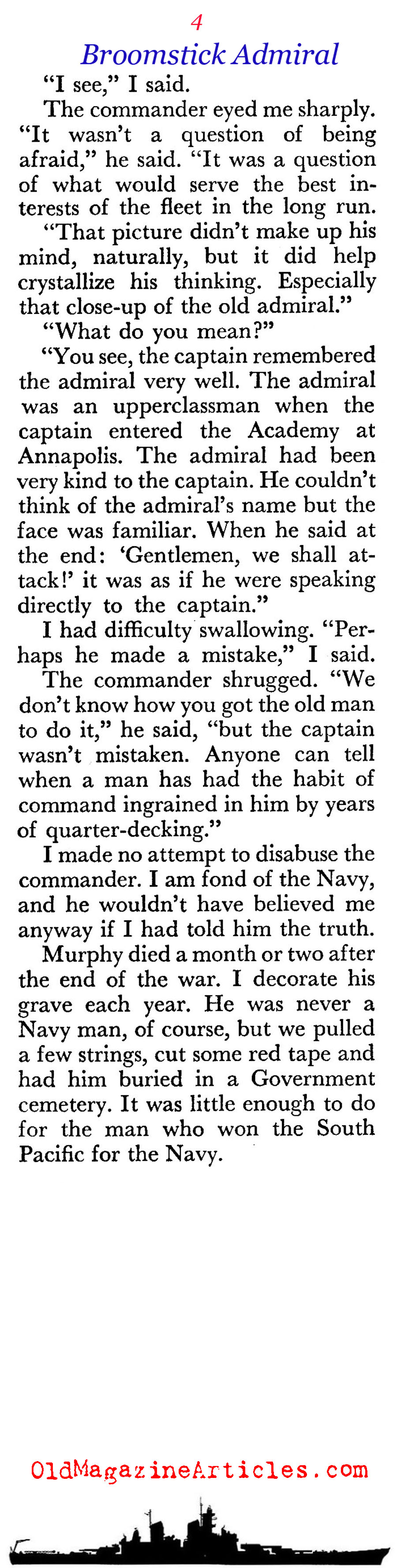 The Navy Training Film that Won A Naval Engagement (Coronet Magazine, 1959)