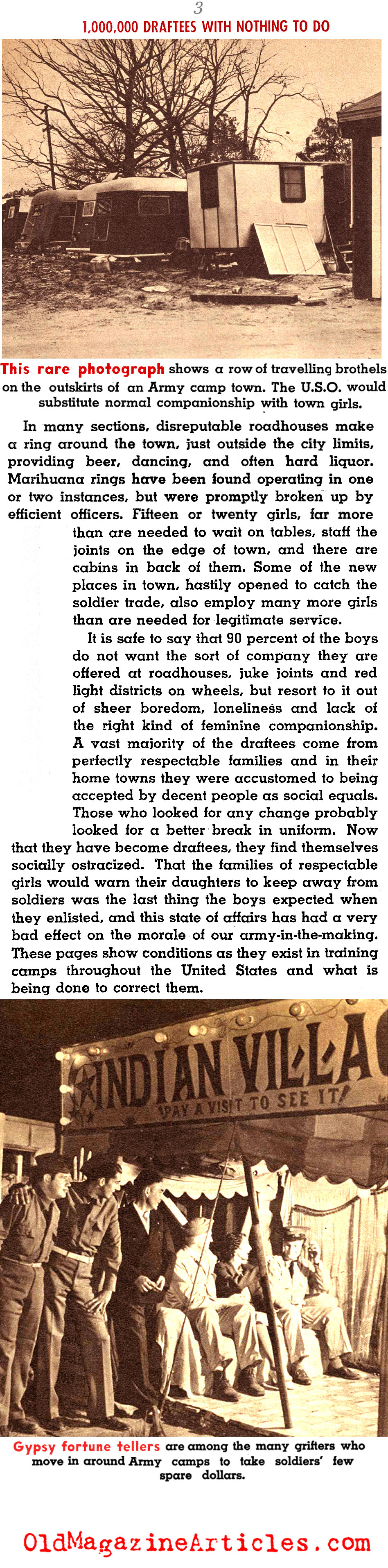 Explaining the Need for the USO (Spot Magazine, 1941)