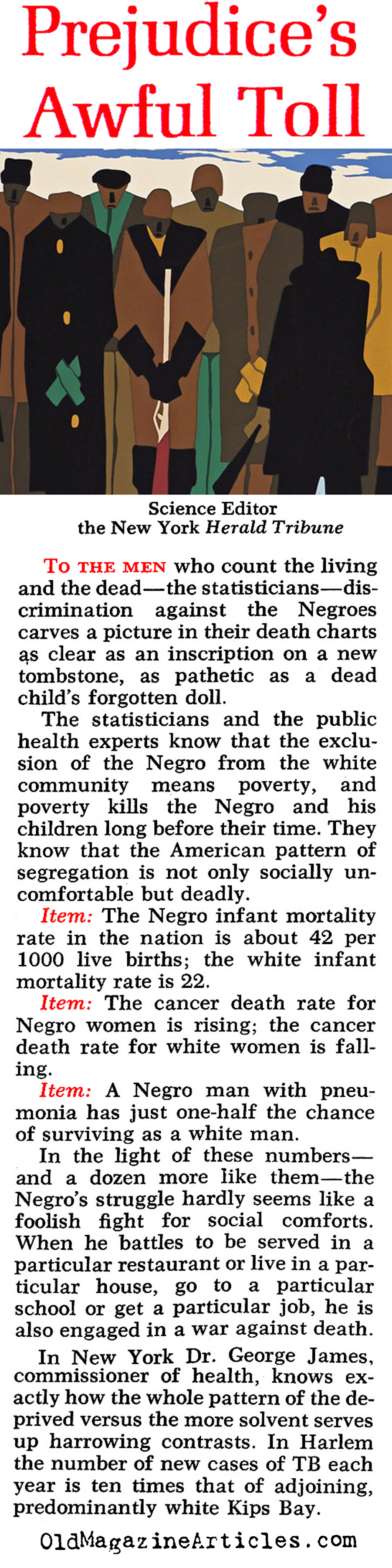 The Dying Underclass... (Pageant Magazine, 1964)