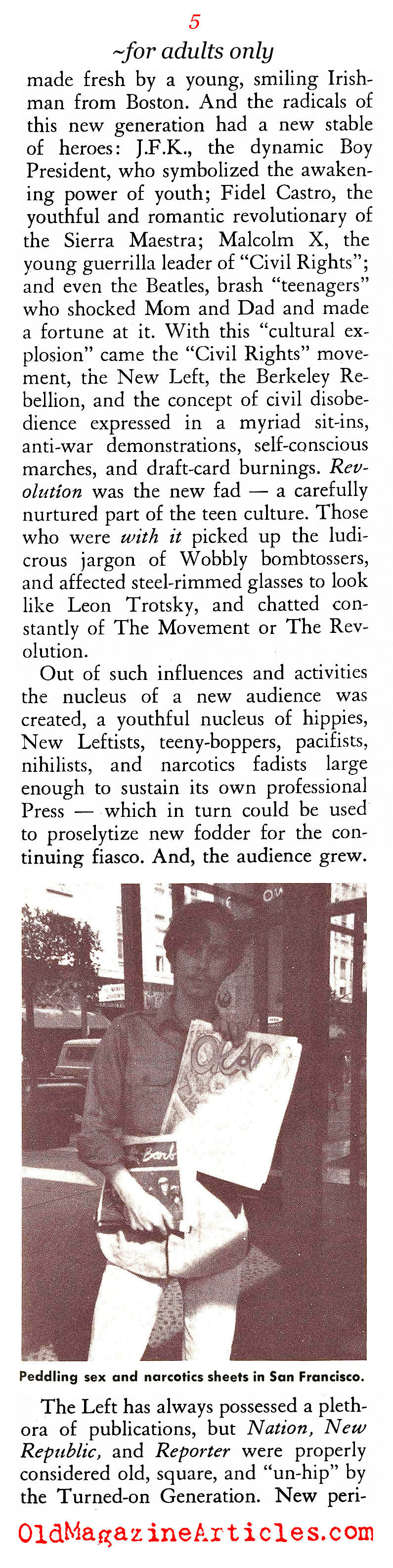 The Underground Newspapers of the Sixties (American Opinion, 1967)