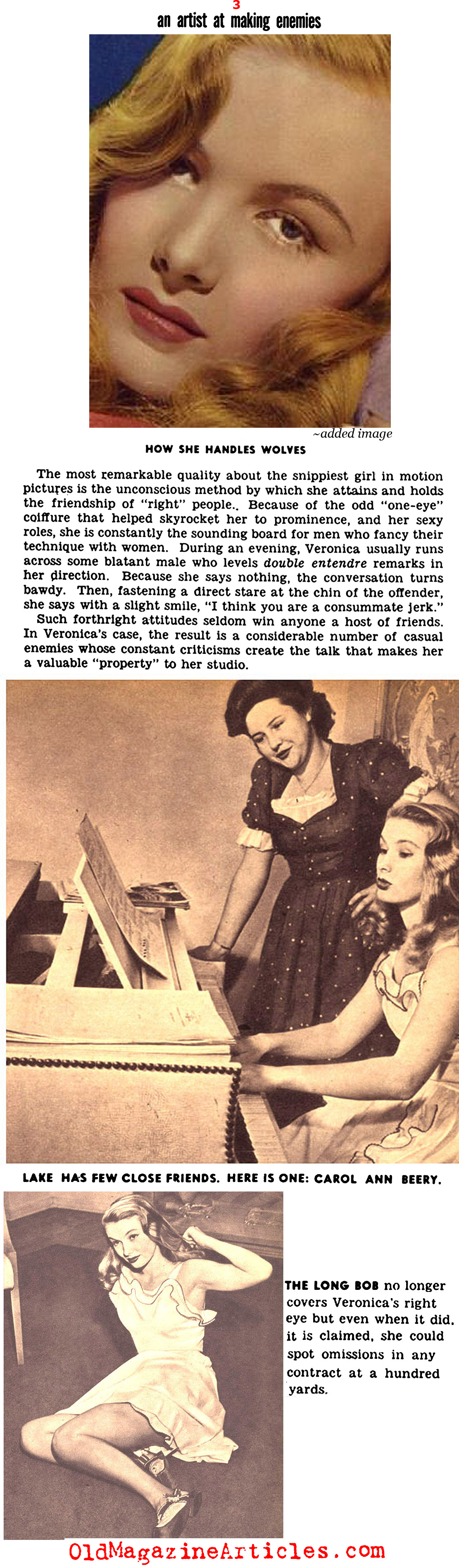 Veronica Lake (Click Magazine, 1944)