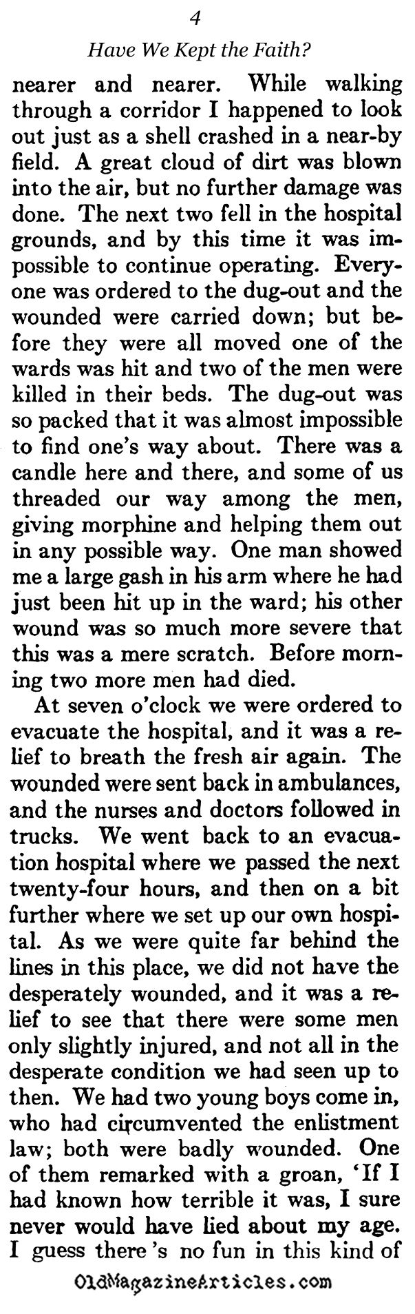 Remembering the American Dead (The Atlantic Monthly, 1923)