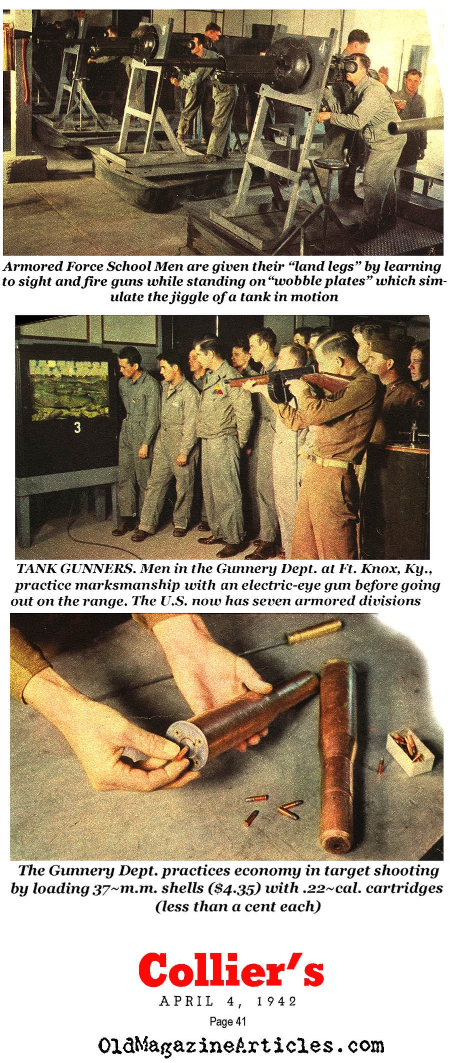 The Training of Tank Crews (Collier's Magazine, 1942)