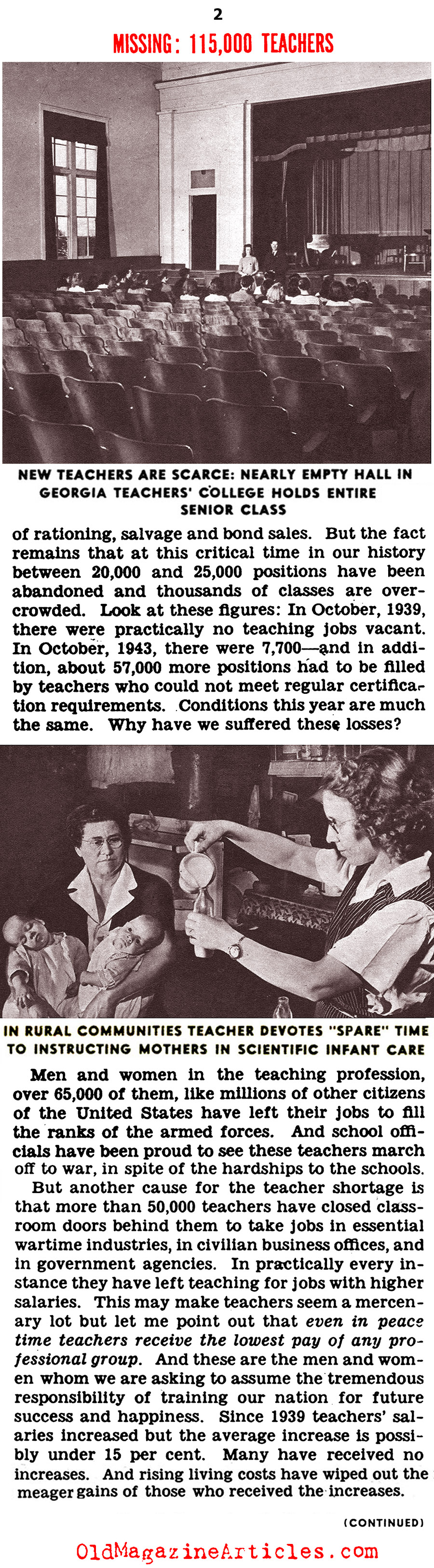 The Absent Teachers (Click Magazine, 1944)