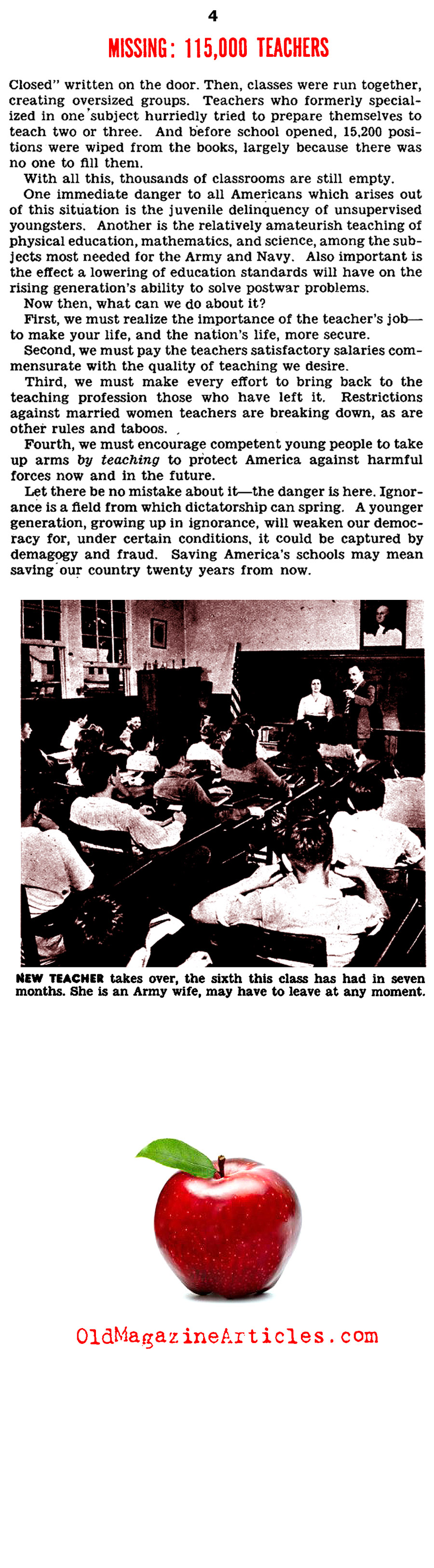 The Absent Teachers (Click Magazine, 1944)