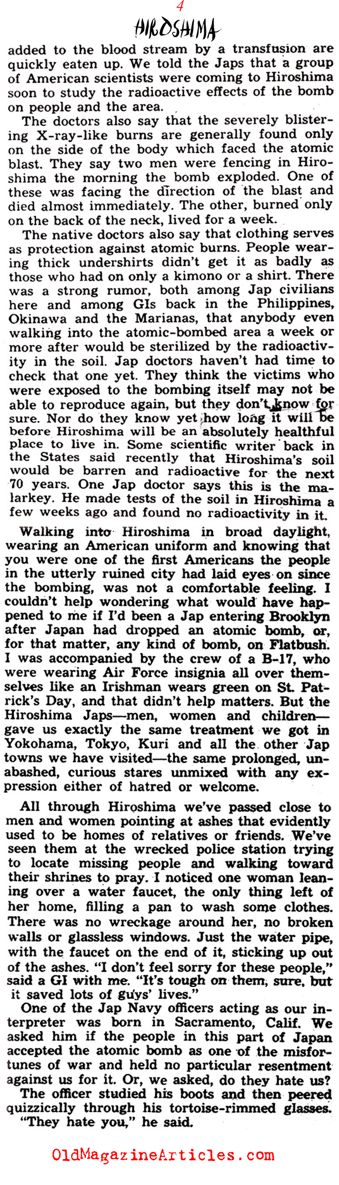 Hiroshima (Yank Magazine, 1945)